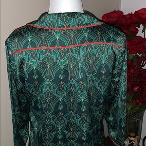 Dear Drew Pajama-Style Blouse